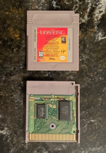 The Lion King (Nintendo Game Boy, 1995) Tested Works Great - Picture 2 of 7