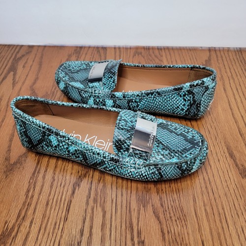 Calvin Klein KCLisette3 flache Damen-Loafer Größe 8M