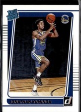 2021-22 Donruss #240 Jonathan Kuminga Rated Rookie Rookie Golden State Warriors