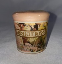New & Sealed VTG Yankee Candle Original FRESH CUT ROSES Votive Samplers