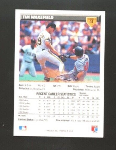 1993 Donruss Baseball, # 1 to # 200, U-PICK, RB5 - Picture 102 of 314