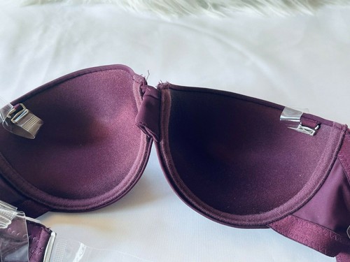 Sujetador Camiseta 3-6 Sujetadores Invisibles Transparente Espalda y Correas Acolchado Push-ups Sin Tirantes 854 - Imagen 5 de 12