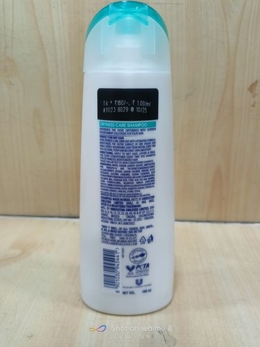 Dove Dryness Care Shampoo For Very Dry Hair Free 2*180 ml free Shipping - Picture 4 of 4