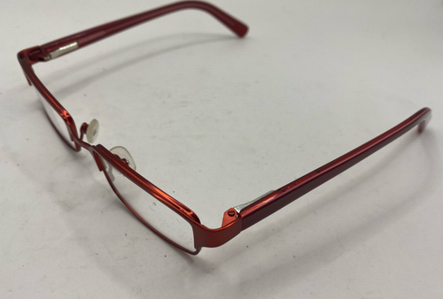 UNBRANDED EYEGLASSES FRAMES ONLY RED FULL RIM 45-17-135 - Picture 2 of 8
