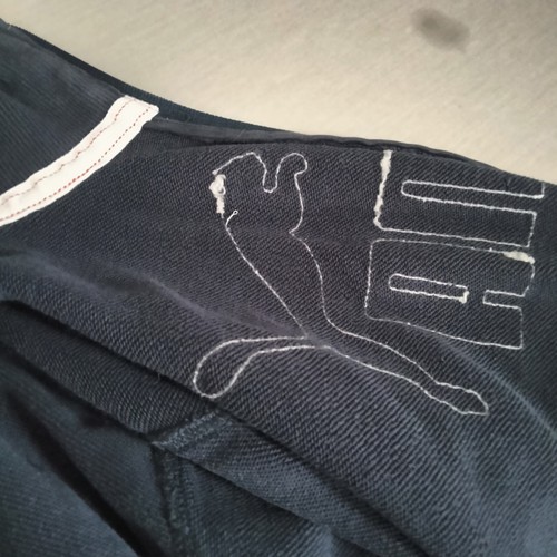 Chaqueta deportiva Puma vintage para hombre XL estilo de vida deportivo negra cremallera completa verde logotipo - Imagen 12 de 21