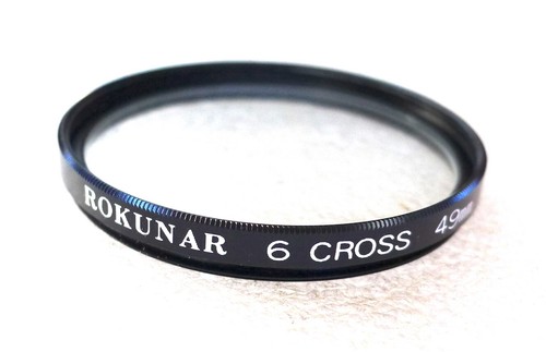 49mm Rokunar SUNNY CROSS Filter - 6-Point Cross Screen Starlight - NEW - Picture 6 of 8