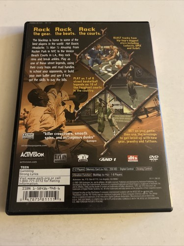 Street Hoops-PlayStation 2 (PS2) Greatest Hits- CIB- Tested - Picture 3 of 8