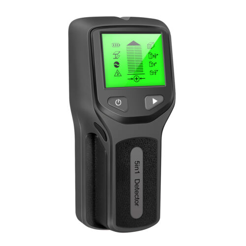 5 in 1 rilevatore digitale borchie legno filo metallo rilevatore LCD sensore a parete scanner K7J2 - Foto 9 di 11
