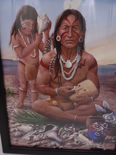 Indio nativo americano Theodore Morris 12" x 15" impresión arte de pintura firmado 2004 - Imagen 2 de 4