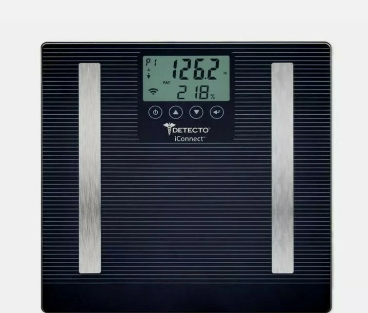 NUEVO Analizador de Grasa Corporal Digital Vintage Baño Tecnología Báscula IMC Eléctrica Foto 2 de 2