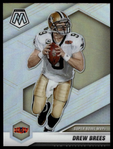 2021 Panini Mosaic #286 Drew Brees Prizm Silver New Orleans Saints - Picture 1 of 2