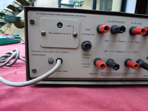 Vintage RADFORD SPA50 stereo power amplifier - good. - Picture 6 of 8