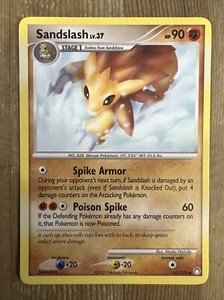 Sandslash - 61/123 - Uncommon LP, English Pokemon Mysterious Treasures