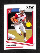 Kyle Lauletta 2018 Score Rookie Card #439; Richmond Spiders