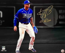 WANDER FRANCO Signed Autographed 16x20 Tampa Bay RAYS PHOTO El Patron JSA CERT