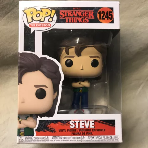 Funko POP Stranger Things: STEVE (Video Store Outfit) #1245 Netflix Season 4 NEW