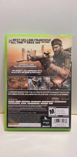 Call of Duty: Black Ops (Xbox 360, 2010) Complete - Picture 2 of 4