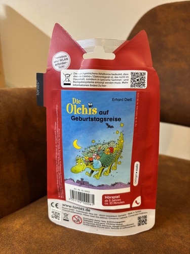 Tonie Die Olchis auf Geburtstagsreise Hörfigur Rarität NEU & OVP - Bild 2 von 2