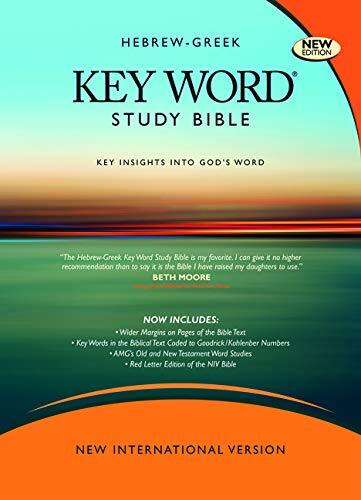 The Hebrew-Greek Key Word Study Bible: NIV 1984 Edition, Hardbound (Key W (USED) - Picture 1 of 1