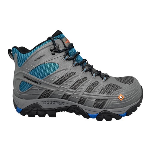 Merrell Moab Velocity Mid Waterproof CF Gray Work Boots J099431 Mens Sz 12 NWT - Picture 5 of 10