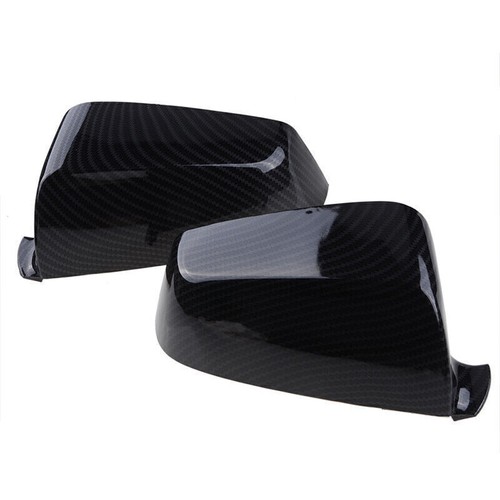 Pair Carbon Fiber M-Style Side Mirror Cover Cap For BMW F10 F11 E60 E61 F01/F02 - Bild 5 von 7
