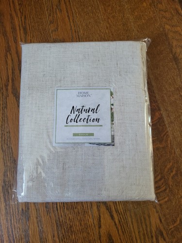 Home Maison Keighley Solid, 58 x 15 in (3 Piece), Linen
