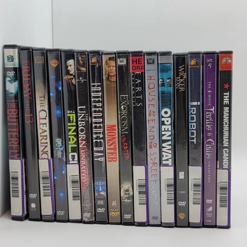 16 Scary Movies!DVD LOT Horror-Thriller-Drama HALLOWEEN FRIGHT Exorcism-Fri.13th - Picture 3 of 18