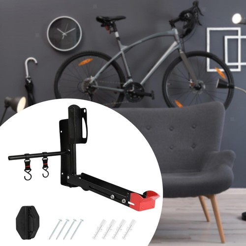 Swivel Bike Wall Mount Bike Wall Hanger Sturdy Bike Holder for Garage Bike Wall - Picture 3 of 7
