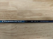 New Tour Issue Diamana BB BlueBoard 43 S Flex Driver shaft Mitsubishi Chemical