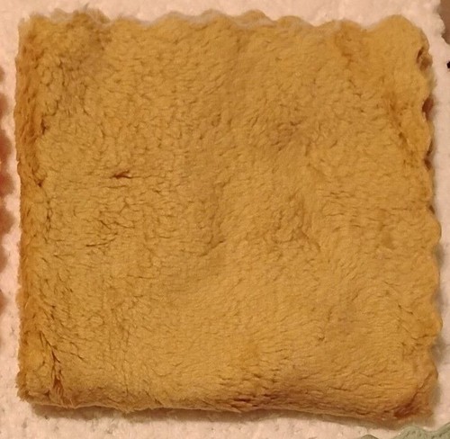 Ultra-Soft Polyester Washcloths (9" x 9") - 2 Piece Set - Picture 3 of 10