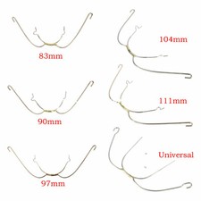 6 Size Orthodontic Dental Extraoral Face Bow with Cuspid Hook Instrument Supply