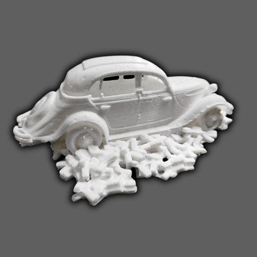 German Car Ruins Bmw Scale 1:32Models Kits DIY - Picture 4 of 9