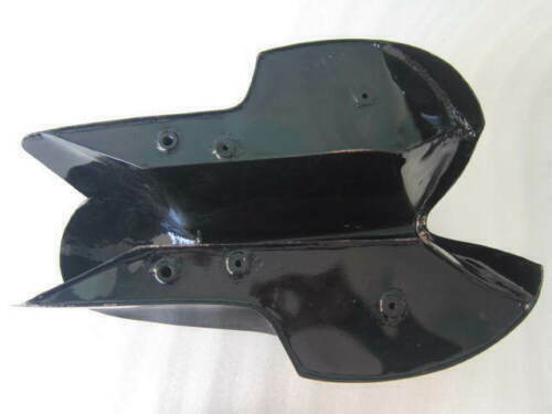 Vintage BMW R69S Hoske Heinrich Black Painted Petrol Fuel Gas Tank +Cap - Picture 3 of 7