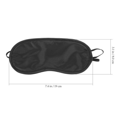 16Pcs Disposable Eye Mask Polyester Miss Light Blocking Sleep Protector - Picture 3 of 12