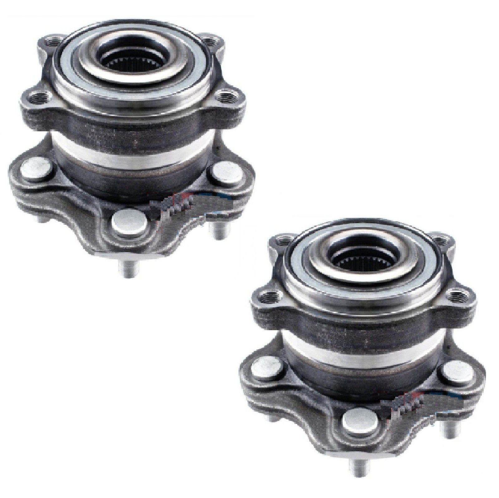 Rear Wheel Hub Bearing Assembly Fit INFINITI G35 (SEDAN) 20072008 PAIR