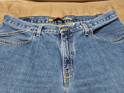 Men's VTG Levi's SilverTab Baggy Jeans Orange Label Zipper
