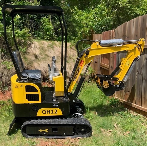 AGT NEW 13.5 HP 1-Ton Mini Excavator Digger Tracked Crawler B&S Gas Engine EPA - Picture 3 of 24