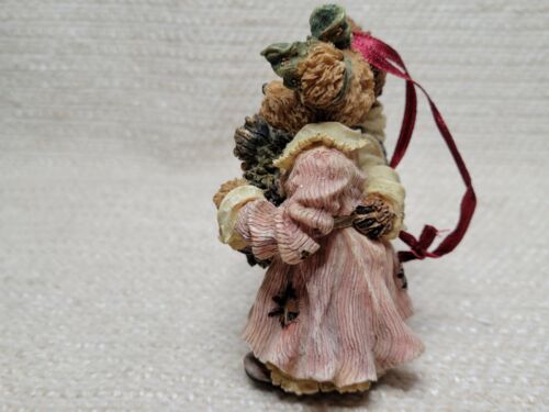 New 1999 Boyd's Bearstone Christmas Ornament Grenville & Beatrice #25722 21123 - Picture 3 of 12