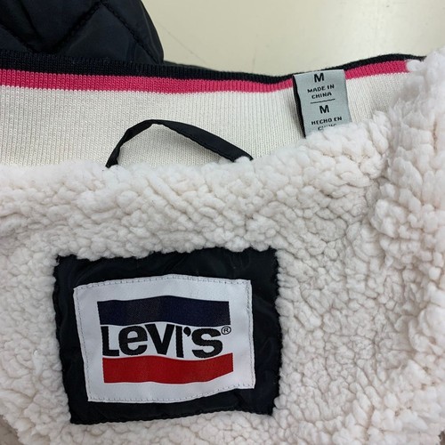 LEVI'S Rautenstepp Bomberjacke Damen Größe M schwarz - Bild 7 von 7