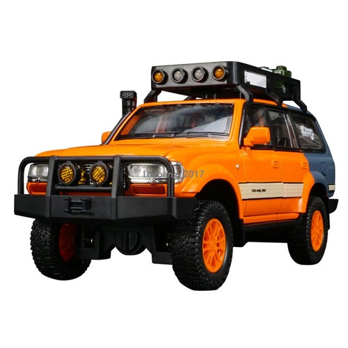 1:24 Toyota Land Cruiser LC80 coche modelo Die Cast juguete para niños colección - Imagen 6 de 22