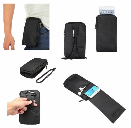 for Pantech Vega R3 IM-A850L Multi-functional XXM Belt Wallet Stripes Pouch B... - Picture 2 of 30