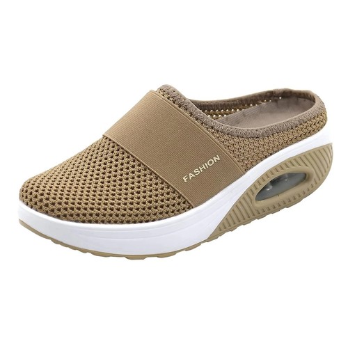 Damen Clogs Slipper Pantoletten Damen Luftpolster Mesh Diabetiker-Laufen Wanderschuhe - Bild 6 von 14