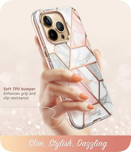 Funda i-Blason Cosmo Para 2021 Apple iPhone 13 Pro Max 360 Doble Capa Pantalla Cubierta - Imagen 17 de 26
