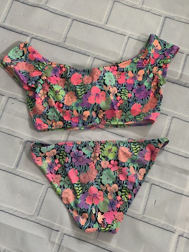 Conjunto grande de bikini floral de dos piezas de Victoria's Secret - Imagen 2 de 12