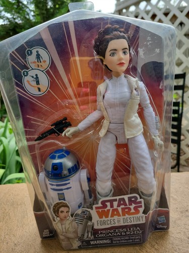 Hasbro Star Wars Forces of Destiny Princess Leia Organa and R2-D2 Adventure Set - Picture 1 of 4