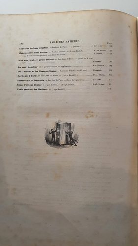 VERSCHIEDENE AUTOREN - Der Teufel in PARIS - Band 1 - Paris und die Pariser - 1845 - Bild 16 von 19
