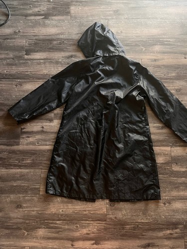 TOTES Packable Raincoat Black XL - Water Resistant - Picture 2 of 5