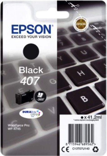 Epson - Inktcartridge 407 t07u140 zwart