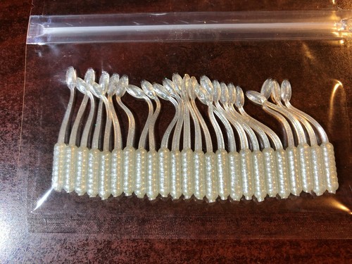 Soft Plastic Baits - Crappie - Panfish - Scented - 24 Count - 2" Crappie Dancer - Picture 21 of 77