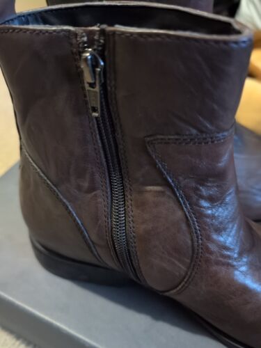 NEW Rockport Toloni APM2591D Chukka Boots Dark Brown Leather Men's Size 7.5 - Picture 4 of 5